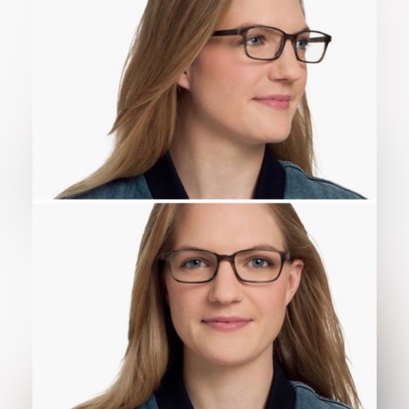 Warby Parker Wilkie Eyeglasses No Prescription (Whiskey Tortoise) - Picture 4 of 4